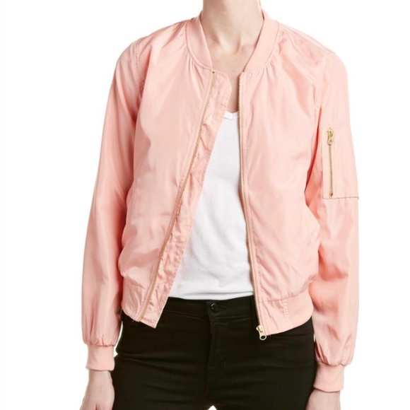 Love Tree Jackets & Blazers - Love Tree | Pink Bomber Jacket